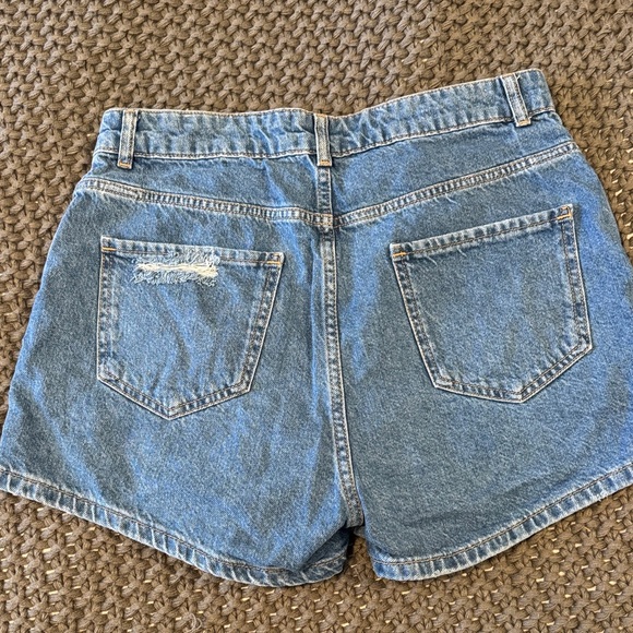 Zara Denim Button-Up Skort - Picture 4 of 5
